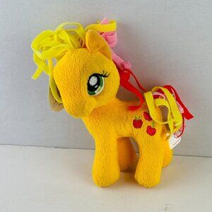 Hasbro Funrise Apple Jack Green Eyes Shredded Hair 2014 Plush Animal Kids